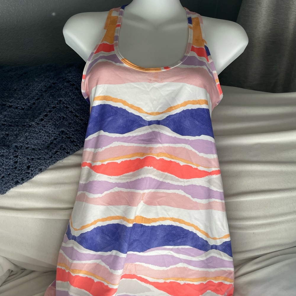 Lululemon CRB Watercolor Pastel Tank